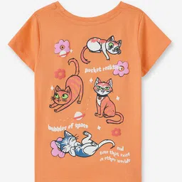 The Souled Store Girls Typography Printed T-shirt-image-124