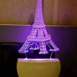 SOMIL White & Purple Printed Glass Abstract Shaped Shaped Wall Lamp-image-101