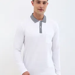 Allen Solly Men Polo Collar Pockets T-shirt-image-13