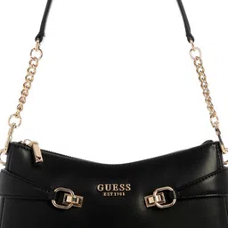 GUESS PU Bucket Shoulder Bag with Tasselled image 4