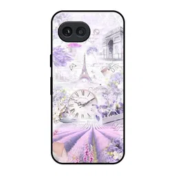 QRIOH Vintage Time Floral Printed Google Pixel 9A Silicone Back Case-picture-2