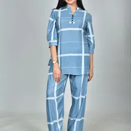 Morchari Digital Printed Top & Trousers Co-Ord Set-image-70