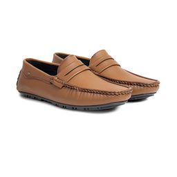Bold Bunny Men Waterproof Lining Leather Loafers-image-41