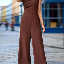 StyleCast Women Round Neck Sleeveless Jumpsuit-image-93