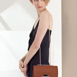 LADY QUINTON PU Structured Sling Bag image 5