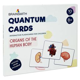 Brainsmith Organs of The Human Body Flash Cards - 10 cards-12