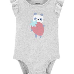 Carter's Strawberry Panda Collectible Onesie - Grey-image-86