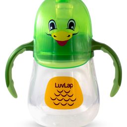 LuvLap Clever Frog  Spout Sipper Green - 210 ml-11
