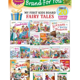 Sawan My First Kids Board Fairy Tales Story Books Set Of 20 - English-27