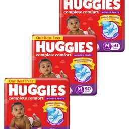 Huggies Wonder Pants Medium Pant Style Diapers - 50 Pieces - ( Pack of 3 )-26