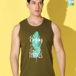 WOOSTRO Summer Collection Pack Of 2 Typographic Printed Slim Fit T-shirt-image-75