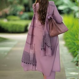 KALINI Women Regular Kurta with Palazzos & With Dupatta image 2