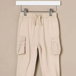 max Boys Cotton Cargo Jogger Trousers-image-22