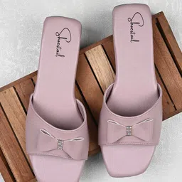 Shoestail Women Embellished Flats with Bows-picture-56