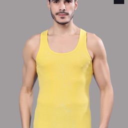 FBAR Men Pack Of 2 Round Neck Ribbed Cotton Gym Vest-picture-22