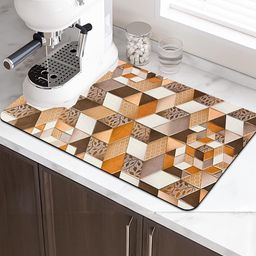 IVAZA Unisex Camel Brown Floor Mats & Dhurries-image-30