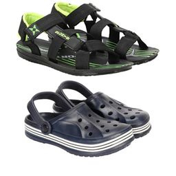 RIFOF Men Black Sandals-picture-2