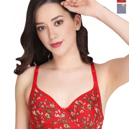 Liigne Floral Bra Full Coverage Lightly Padded-47