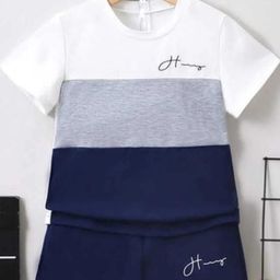 ELPIXIE FASHION Unisex Blue Clothing Set-image-65