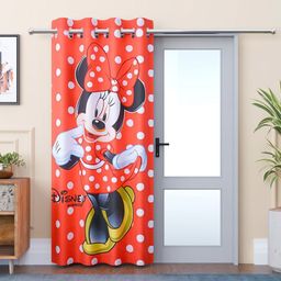 Myntra Elegant Homes Red Door Curtain-image-41