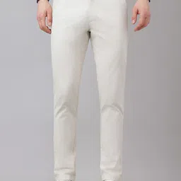 Richlook Men Textured Smart Trousers-image-18