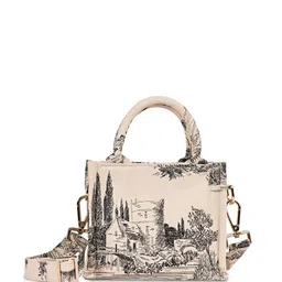 earthbags Printed Structured Sling Bag-10