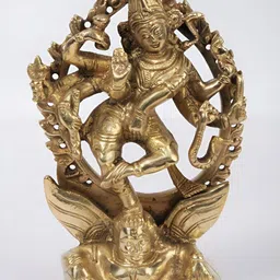 Exotic India Gold-Toned Religious Idol Showpiece-image-65