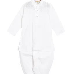 NIRVAAN Boys Regular Pure Cotton Kurta with Pyjamas-55