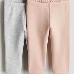 H&M Boys 2-Pack Cotton Leggings With Brushed Inside-image-82