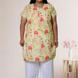 myplusfashion Women Floral Printed Kurta-picture-33