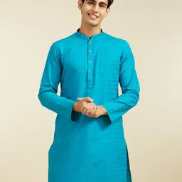 Diwas by Manyavar Men Thread Work Kurta-image-96