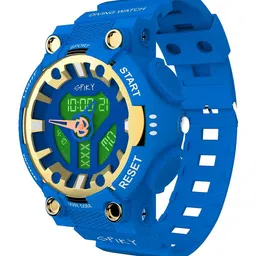 Spiky Kids Round Dial & Regular Straps Digital Automatic Watch SPKEVA31_C6_Blu-picture-26