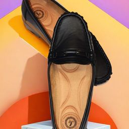 JUTTIESMAKER Women Textured Fashion with Buckles Flats-image-83