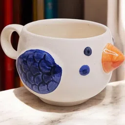 The Birdie Mug Dark Blue-29