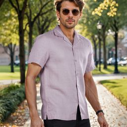 Celio Men Classic Opaque Casual Shirt-image-40