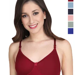 Liigne Pack of 6 Full Coverage Lightly Padded Bra-picture-10