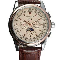 FORSINING Men Dial & Leather Straps Analogue Watch FSG319M3T2-image-29