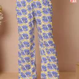 TAG 7 Pack Of 2 Printed Cotton Mid-Rise Lounge Pants-85
