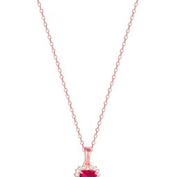 GIVA 925 Sterling Silver Rose Gold Take Me to Your Heart Pendant With Link Chain-image-10