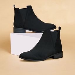 Forever Glam by Pantaloons Women Microsuede Winter Boots-picture-26