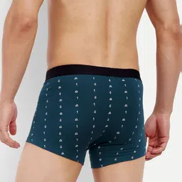 LOGGERHEAD Pack Of 2 Printed Mid Rise Trunks - LHPT008-ANTHRA-ROYALBLUE-ANTHRA-ROYALBLUE image 3