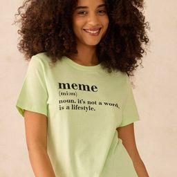 Outzidr Typography Printed Short Sleeves Cotton T-Shirt-picture-45