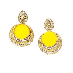 Anouk Circular Drop Earrings image 3