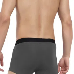 LOGGERHEAD Pack Of 2 Cotton Long Trunks LHFT004-DarkGrey-Anthra image 5