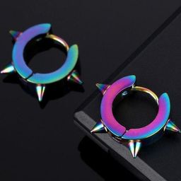 HOUSEOFTRENDZZ Contemporary Hoop Earrings-48
