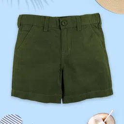 KiddoPanti Boys Pure Cotton Mid-Rise Regular Fit Shorts-picture-24