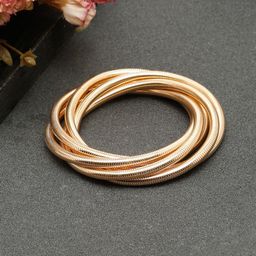 Stoln Women Gold-Plated Bangle-Style Bracelet-48
