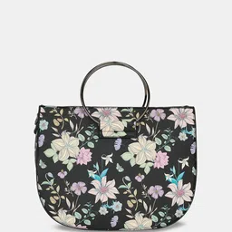 Forever Glam by Pantaloons Floral Embellished PU Swagger Sling Bag image 5