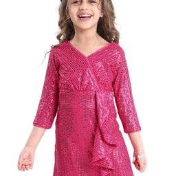 Hola Bonita Net A-Line Dress-image-30