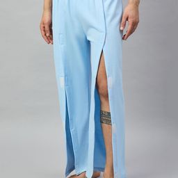 Haxor Men Slip On Mid-Rise Trousers-image-60